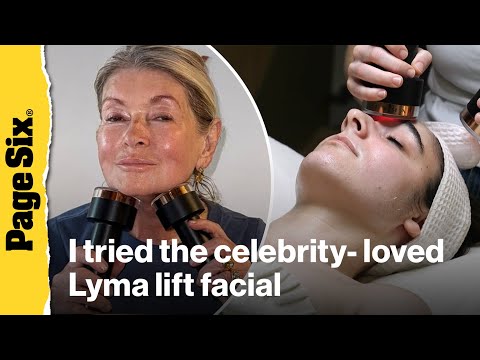 I tried the facelift-inspired Lyma Laser treatment stars like Martha Stewart love
