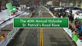 preview picture of video '40th Annual Holyoke St. Patrick's Road Race Finish Line (3/21/15)'