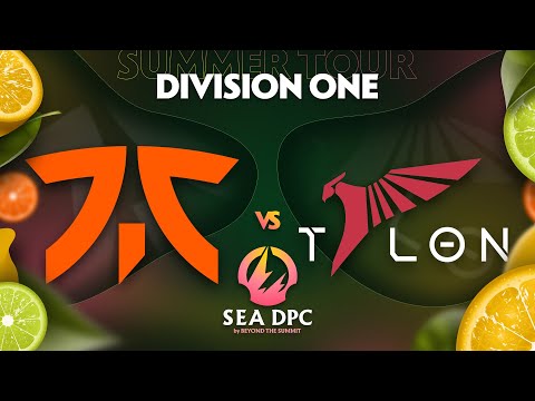 Fnatic vs Talon Game 2 - DPC SEA Div 1: Summer Tour w/ GoDz & Xyclopz