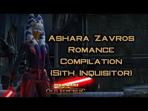 SWTOR: Ashara Zavros Romance compilation (Sith Inquisitor)