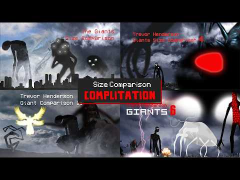 Trevor Henderson Size Comparison Compilation