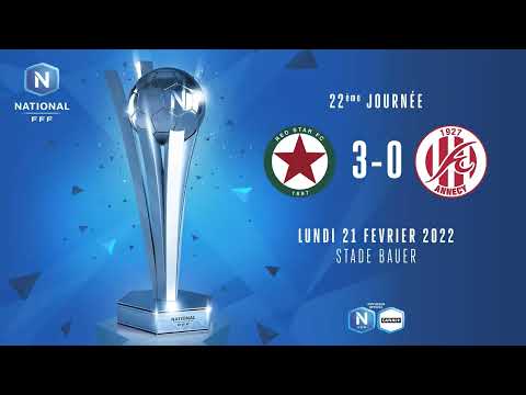 J22 - Red Star FC - FC Annecy (3-0)