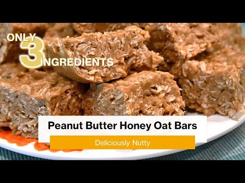 Deliciously Nutty: Peanut Butter Honey Oat Bars