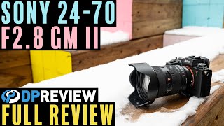 Video thumbnail for Sony 24-70mm F2.8 GM II Review - How does it compare? by DPReview TV