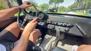 1963 sabra sport-Driving POV