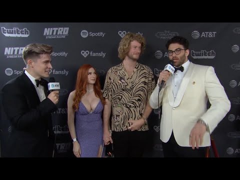 Hasan and Ludwig Red Carpet Highlights at the Streamer Awards 2023