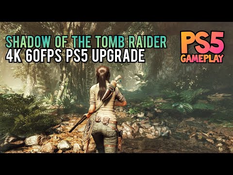 Shadow Of The Tomb Raider PS5 Upgrade • 4K 60FPS HDR Gameplay 🔥