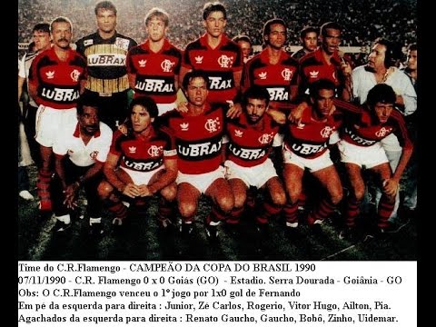 Final Copa do Brasil 1990   Goias  x Flamengo   2ª jogo
