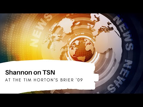 Shannon Smadella - Miss Canada on TSN at Tim Hortons Brier 2009