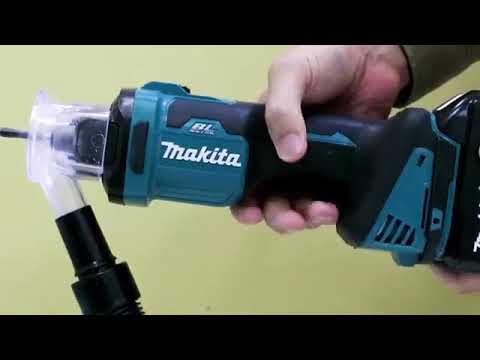 Utilisation de l'Affleureuse plaque de plâtre sans-fil 18 V 6,35 mm - MAKITA