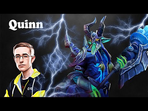 Quinn - Leshrac Midlane | Dota 2 7.27d Gameplay