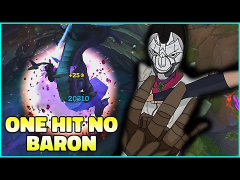 ONE HIT NO BARON - COMO FOI FAZER ISSO KKK - JHIN AP URF