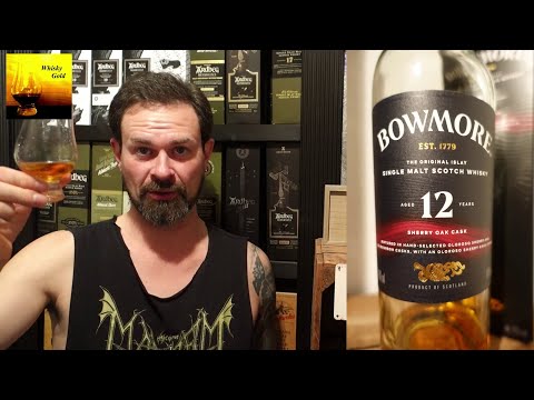 Bowmore 12 Sherry Oak Cask (2024) Islay Single Malt Whisky (Whisky Tasting No. 818)
