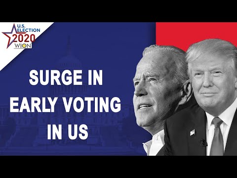 US Election 2020: Early voting continue to surge despite coronavirus fears