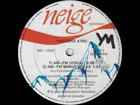 Natasha King - AM-FM (Vocal) (1983)