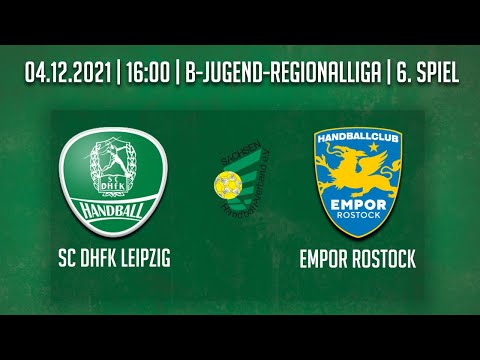 Handball U17 Regionalliga LIVE SC DHfK Leipzig - HC Empor Rostock