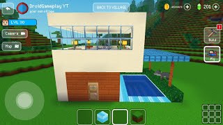 Easy House with Pool -  Block Craft 3d: Building S