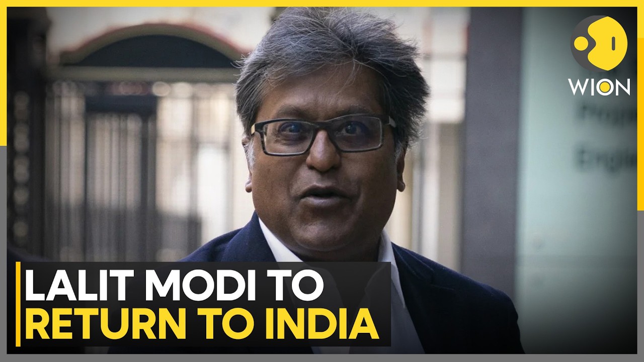 IPL Founder Lalit Modi to Return to India After Major Relief | WION Sports News