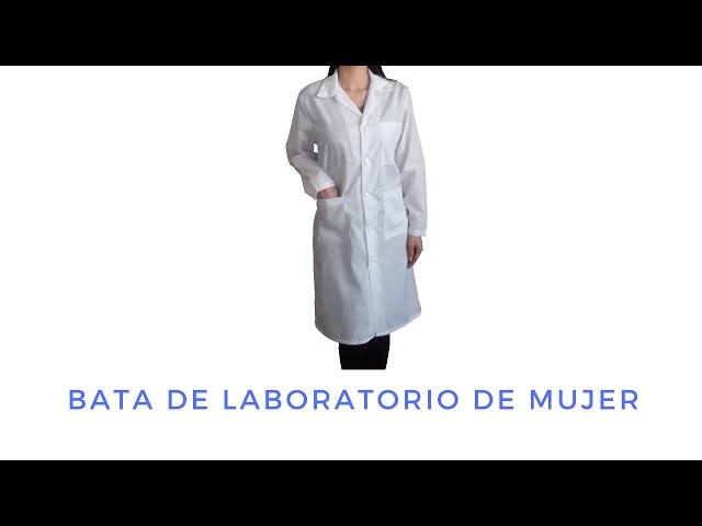 Vídeo relacionado con Bata Laboratorio Mujer - Bata Blanca Laboratorio Mujer - Bata Medico Mujer - Bata de Laboratorio Mujer 1832