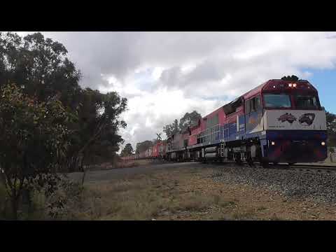 FIE002 & 003; 8148 Up Fletcher Freight; Cullya, Mon22Jul24