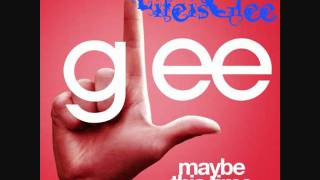 Glee - Maybe This Time (Full Song HQ)