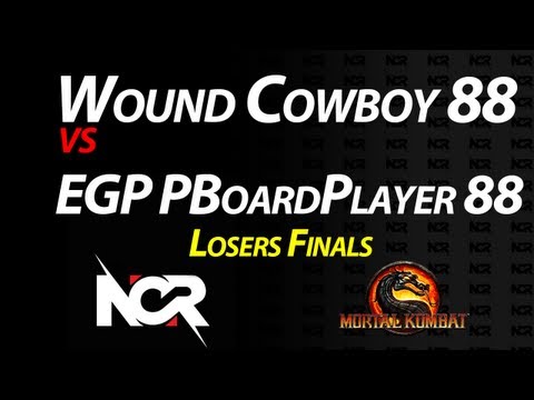 NorCal Regionals 11: Mortal Kombat 9 - Wound Cowboy 88 vs EGP PBoardPlayer 88 - Losers Finals