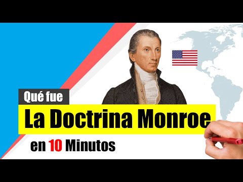 ¿Qué fue la DOCTRINA MONROE? - Resumen | Causas, consecuencias y críticas.