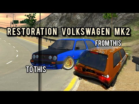 Thumbnail for Restoration Volkswagen Golf Mk2 | Car Parking Multiplayer - Malaysia by Volkswagen, Car