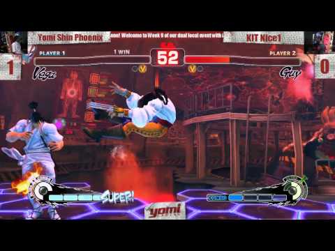 Yomi Gaming Kombat Tuesday Week 9 Winner's Bracket YOMI Shin Phoenix  vs KIT Nice1