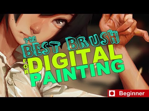 The Best Brush for Digital Painting (Beginners) Video