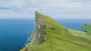 Hiking Alone to Mýlingur Faroe Islands | 4K HDR