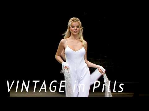 Vintage in Pills ALBERTA FERRETTI Spring 1993 Milan - Fashion Channel