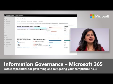 Information Governance and Mitigation of Compliance Risks in Microsoft 365