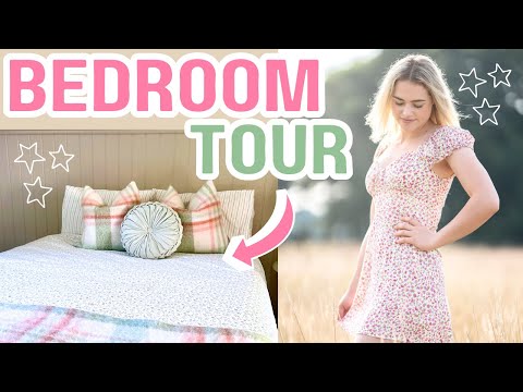 BEDROOM TOUR! AESTHETIC MAKEOVER