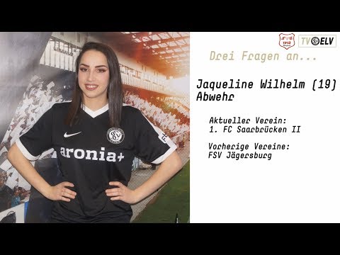 TV Elv // Frauenfußball - Neuzugang Jaqueline Wilhelm