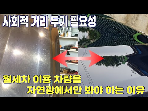 사회적 거리두기가 필요한 BMW 740e 세차하기 / 디테일링 브이로그 / 부산 해운대