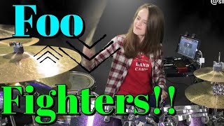 Foo Fighters ∞ Something From Nothing ∞ Drum Cover By Simone Lockhart