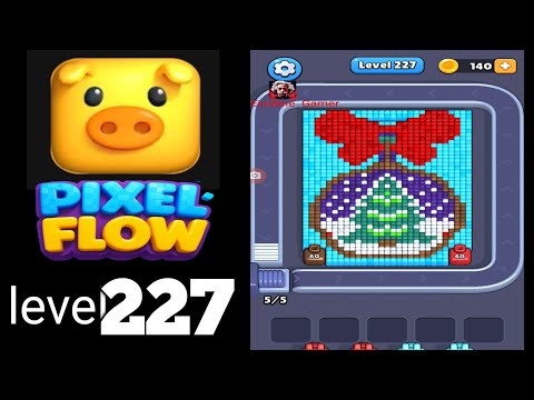 Pixel Flow Level 227 Walkthrough