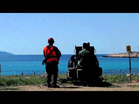 Hellenic Rheinmetall Mk20 Rh202 firing full auto.