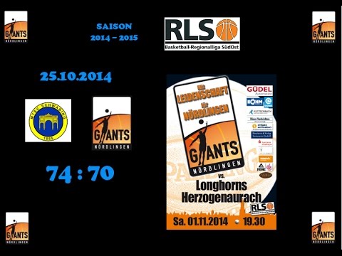 25.10.2014 MTSV Schwabing - Giants
