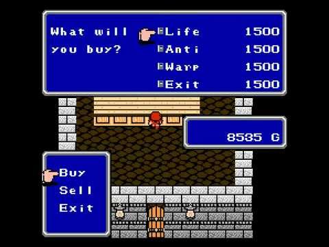 final fantasy ii nes reproduction