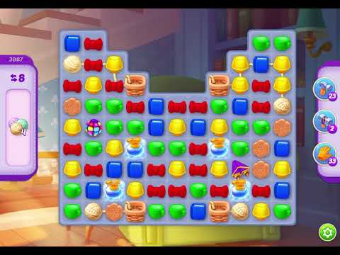 HomeScapes Level 3887 no boosters (13 moves)