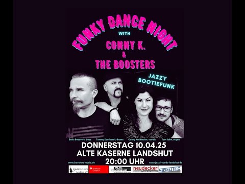 Conny K. & The Boosters - Live am 10.04.25  in Landshut (offizielles Video von Conny Kreitmeier)