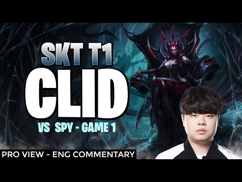 SKT Clid vs SPY Game 1 Highlights 🕸  LoL Worlds 2019 Quarter Finals