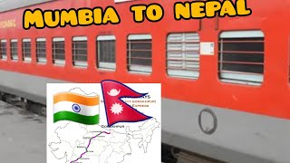 Mumbai To Gorakhpur Train (Khusinagar Express) to Gorakhpur (full Train Journey) Nepal