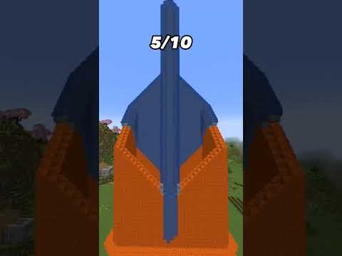 Insane Minecraft Lava Tower Build!