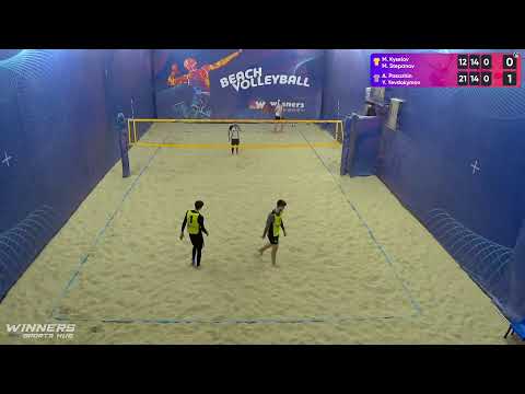16:20 M. Kyselov / M. Stepanov - A. Pasazhin / Y. Yevdokymov 27.02.2023 | Winners Beach Volleyball