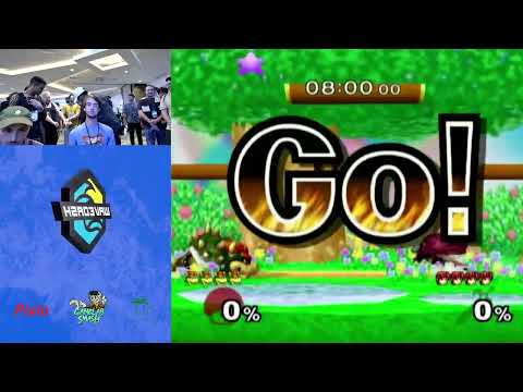 WaveDash 2023 Winners Semi - MegaXmas (Bowser) Vs. Y-hat (Math) - SSBM Tournament