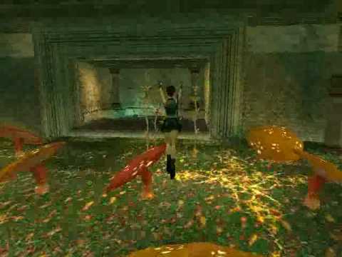 TRLE Walkthrough Underworld UB3 - Hell's Arboretum (Part 01)