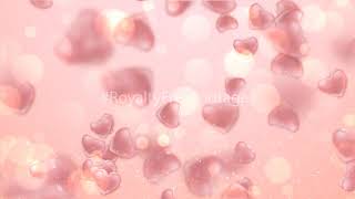 hearts video background hd | floating hearts overlay | love motion background | love background loop